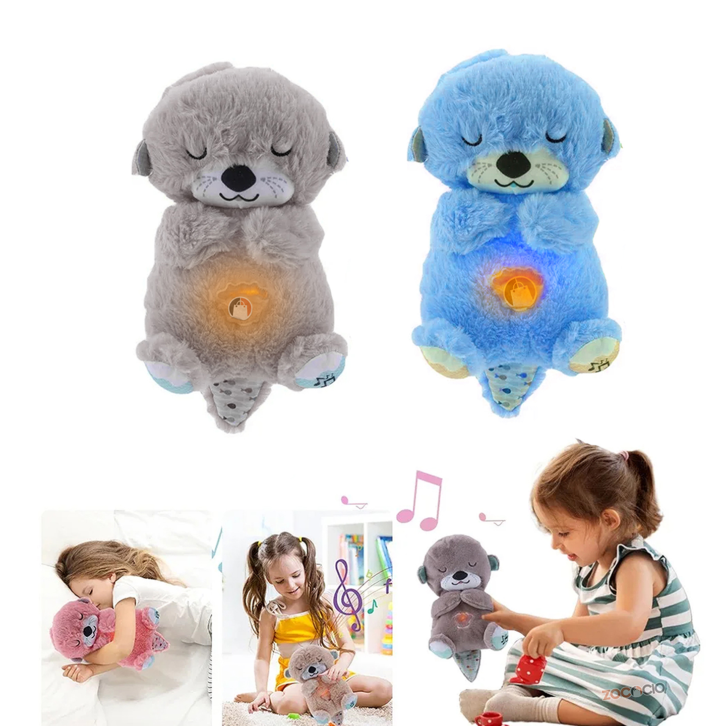 -Peluche De Respiración Para Dormir Rela